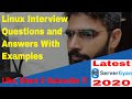 linux top interview questions and answers for experienced with Example| latest 2020