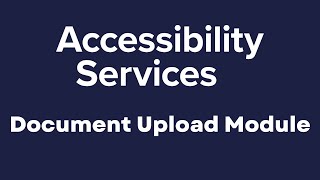 Document Upload Module