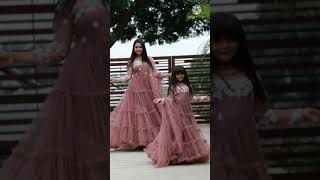 Fastiev dresses of Mother and Daughter||#Mother and daughter#festival #shorts