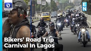 Veteran Singer Charly Boy Leads Bikers, Enthusiasts To A Road Trip Carnival In Lagos