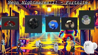 Neon Nightmares!1! - Fortnite/Phasmophobia/Elden Ring.