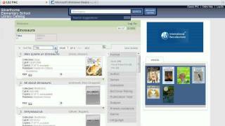 SVE library catalog tutorial