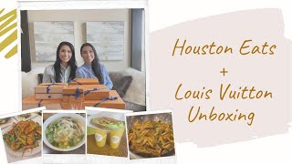 Vlog at Louis Vuitton | + Houston Eats & Unboxing Hard to Find Items with Mod Shots.