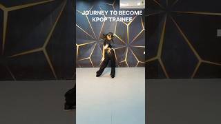 JOURNEY TO BECOME INDIAN KPOP TRAINEE #idols  #audition #trainee #shorts