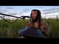 chris duckett one love live hang looping session bob marley reggae handpan cover