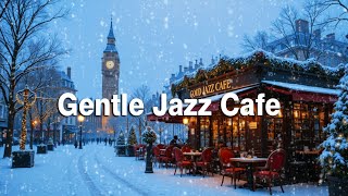 Winter Night Coffee Shop Ambience ❄️ Melodious and Relaxing Jazz Music for a Positive Mood❄️❄️