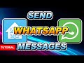 How to send WHATSAPP Messages in HOME ASSISTANT