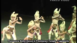 Ramayana Ballet Dance in Prambanan Temple, Yogyakarta