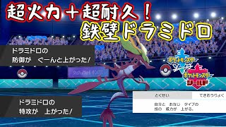 【ポケモン剣盾】鉄壁ドラミドロ！エースバーン、ゴリランダー？無理です。誰もこいつを突破できない、、（色違いドラミドロ）