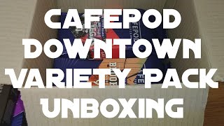 Cafepod Downtown Variety Pack Unboxing.