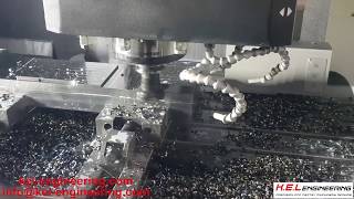 CNC DMG Mori NVX5100 Heavy machining with Sandvik tool