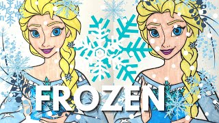 Disney Frozen Queen Elsa - Coloring Video