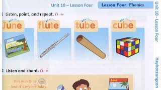 🎧 110 Unit 10 Lesson Four - Grade 3