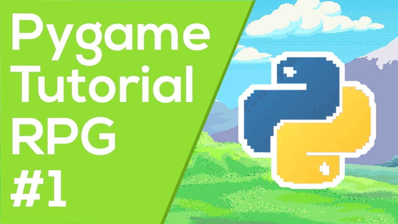 Pygame RPG Tutorial #1 - Pygame Tutorial - YouTube