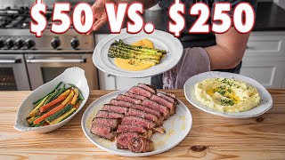 $50 Steakhouse Dinner Vs. $250 Steakhouse Dinner | But Cheaper