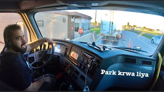 Scale pe itni bdi MISTAKE krdi 😱 POLICE OFFICER ne Truck Park krwa liya | Canada