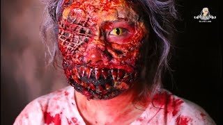 [특수분장] 할머니 좀비 분장 silver llion Grandmother zombie SFX Make up