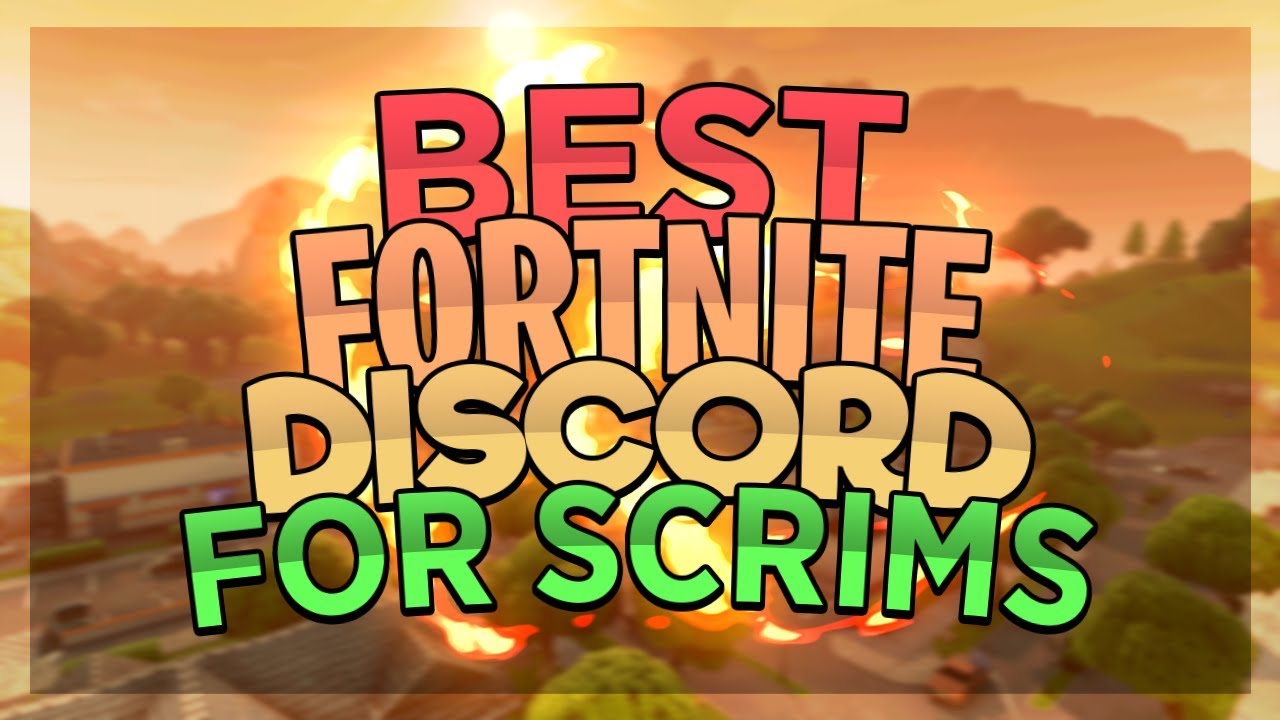 FORTNITE BEST SCRIM DISCORD FOR SQUADS/TEAMS - YouTube