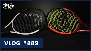 Closer look at the Dunlop CX Tennis Racquets! Plus, Head Speed 2024 Racquets in stock! VLOG 889