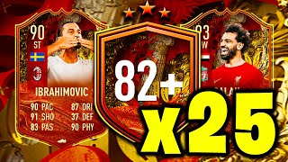 25X 82+ UPGRADE PACKS! 🔥 FIFA 23