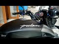 red ns 200 modified black matte black full wrapping pulsar ns 200