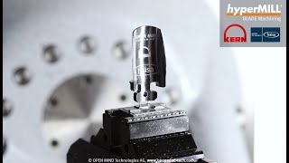 5 Axis Machining: Aerospace - Single Blade l KERN | FRAISA | hyperMILL |