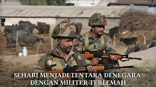 SEHARI MENJADI TENTARA DI NEGARA DENGAN MILITER TERLEMAH DI DUNIA