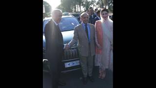 President Erdogan gifts Turkish Togg electric SUV to Pakistan Prime Minister Shahbaz Sharif