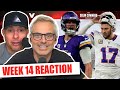 Reaction to Bills-Rams, Bears-49ers, Falcons-Vikings, Seahawks-Cardinals | Colin Cowherd NFL