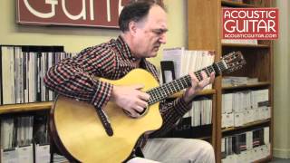 Peter Finger performs "Passing Clouds" at the Acoustic Guitar office