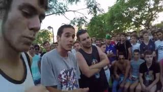 Luisaker Y Mister Ego VS Taliflow Y Car 2 -SEMI FINAL- Resaca Pau battle a full de rap