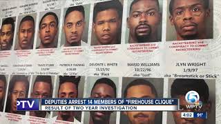 14 suspected gang members arrested in Palm Beach County crime crackdown