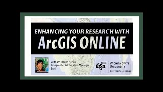 Enhancing your Research with ArcGIS Online Savvy Scholar Workshop