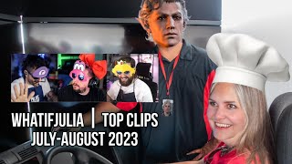 WhatifJulia Top Clip Compilation || July + August 2023