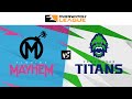 @FLMayhem vs @vancouvertitans | Opening Weekend | Day 3 — West