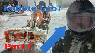 Kubota Cab and Broken Impeller Part 1