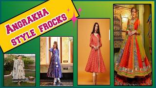 Angrakha style frocks ||STYLISH Angrakha Frock Designs You'll LOVE ||Latest Frock Designs for Women