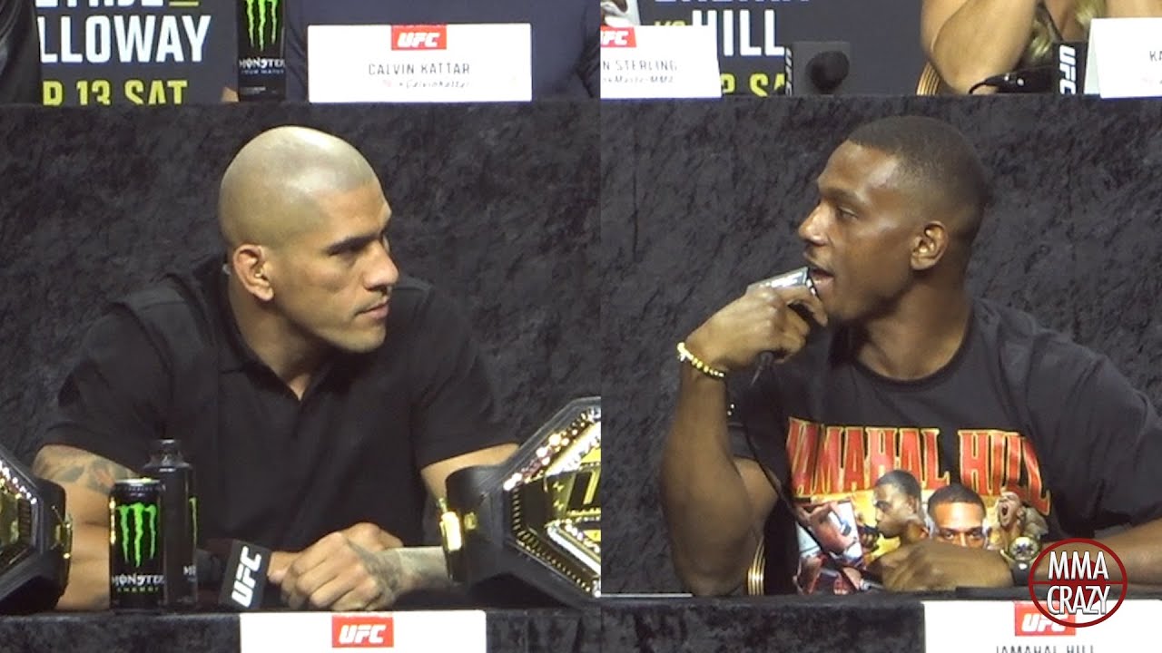 Alex Pereira Vs. Jamahal Hill Press Conference Highlights UFC 300 - YouTube