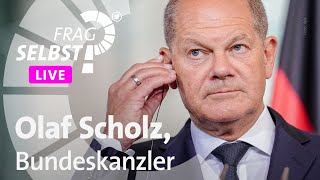 Eure Fragen an Olaf Scholz, Bundeskanzler | Frag selbst 2024