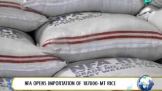 NewsLife: NFA opens importation of 187,000 metric ton rice || Dec. 17, 2014