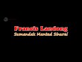 Francis Landong [ Sumandak Mantad Sinurai ] Instrumental Karaoke ( audio HQ )