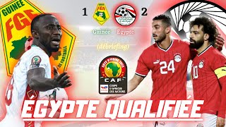 ⚽️Guinée🇬🇳(1) V. Égypte🇪🇬(2) | L'Égypte qualifiée à la CAN 2023 [Débriefing] Qualifications CAN 2023