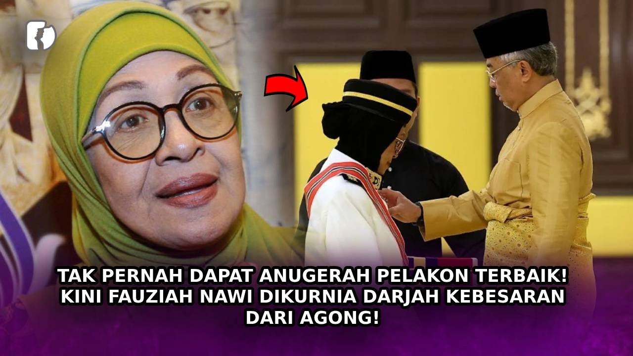 TAK Pernah Terima Anugerah Pelakon Terbaik! Kini Fauziah Nawi Dikurnia ...