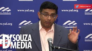 SO SATISFYING: D'Souza slams leftists—including professors—at Yale