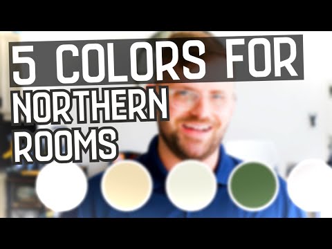 What Colours for a north facing room?