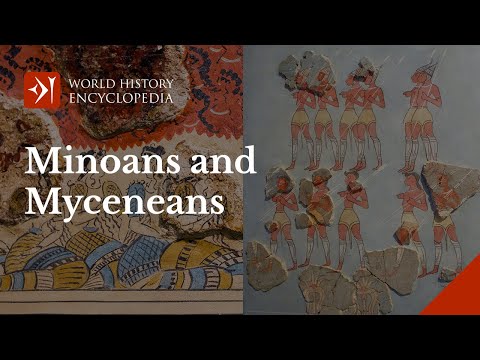 What are the major differences between the Minoan and Mycenaean cultures?