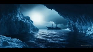 ❄️Mystical Glacier ASMR | 💤Relaxing Piano for Sleep and Study | Enigmatic Abandoned Ship ⛵🌌| 1 HOUR