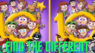 (100% fail ) FIND THE DIFFERENT/ CARTOON DIFFERENT PUZZLE