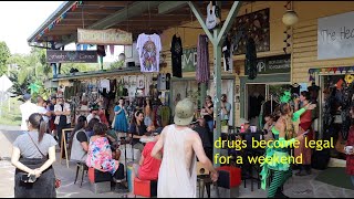 the laws don't exist here - nimbin mardigrass 2024