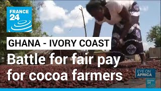 Ghana and Ivory Coast reach deal on cocoa standoff • FRANCE 24 English